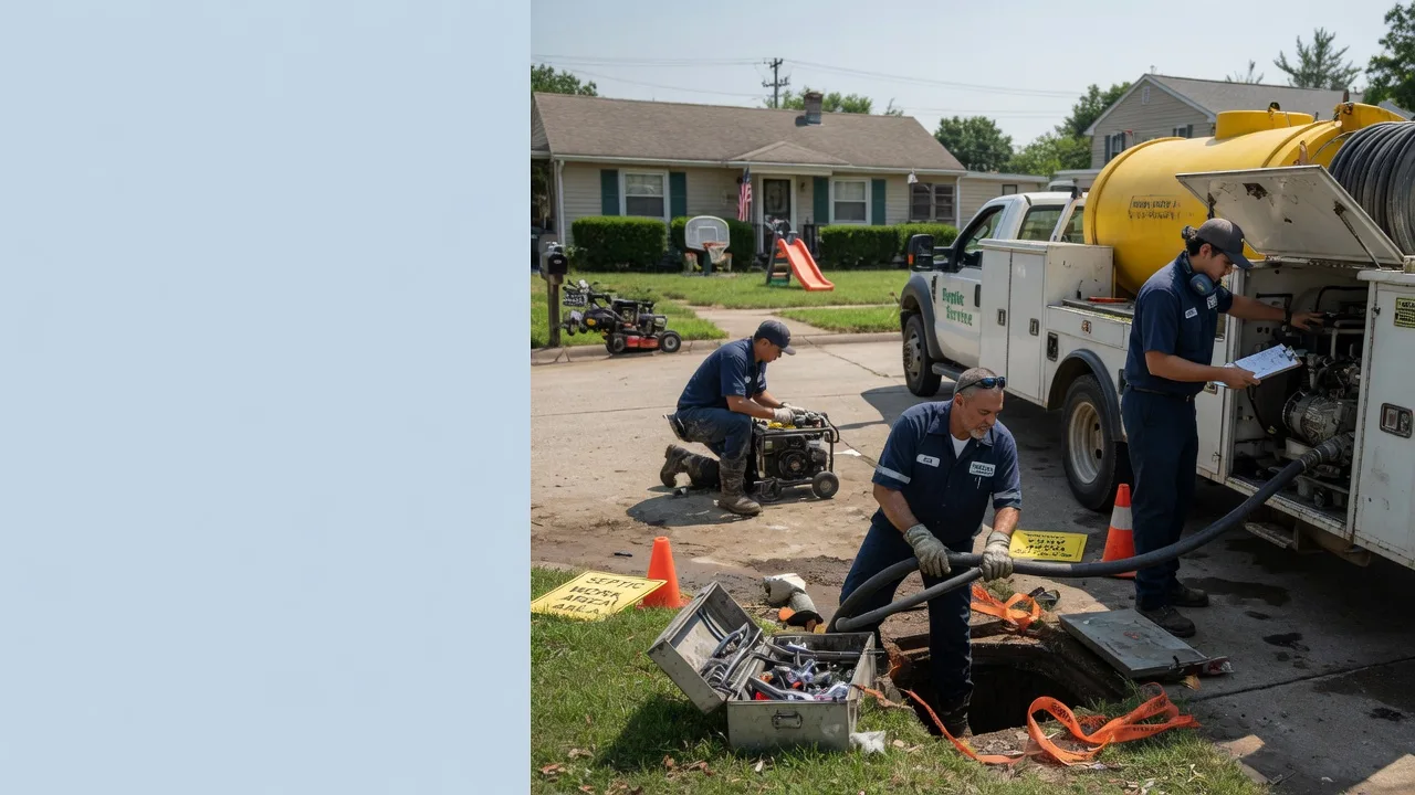 Septic Tank Pumping in Mount Orab, OH near me